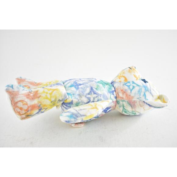 Louis Vuitton Unicef Doudou Pastel Monogram Watercolor Multicolor Teddy Bear - Picture 14 of 16